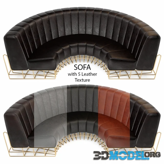 Leather Sofa