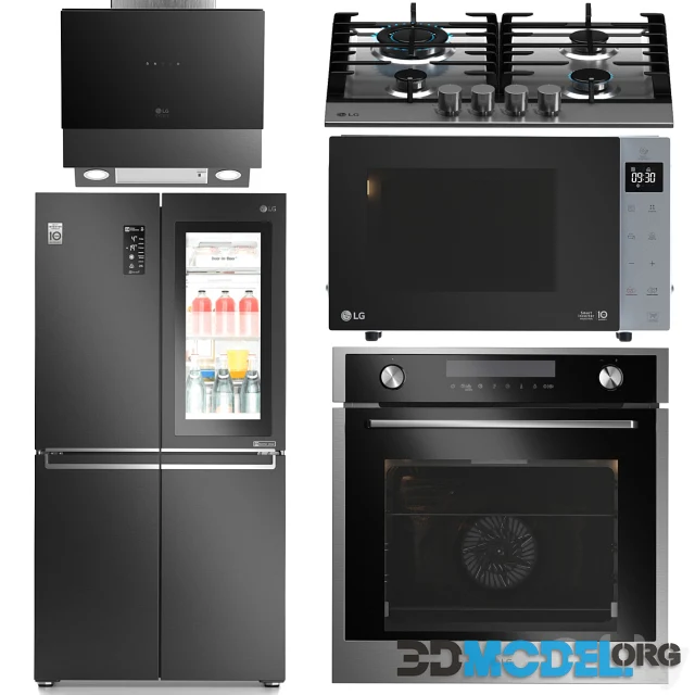 LG Kitchen Appliance Set 3