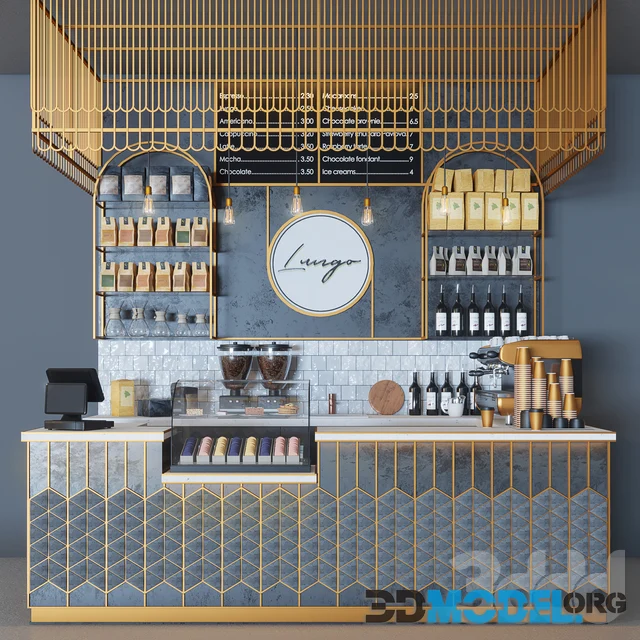 Lungo cafe