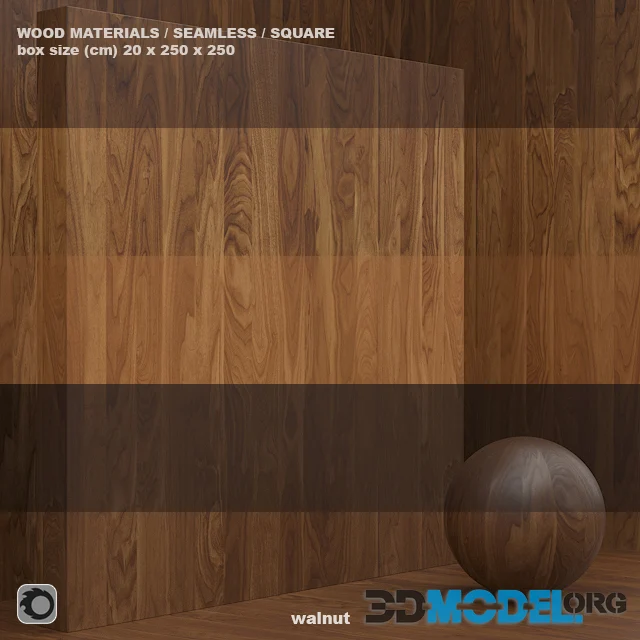 Material wood veneer (seamless) - set 46