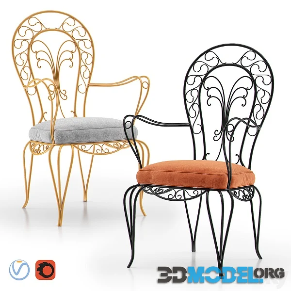 METAL Armchair