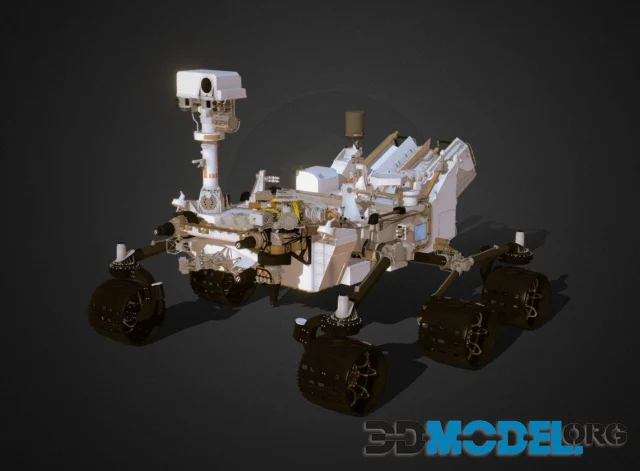 NASA Curiosity Rover MSL (PBR)