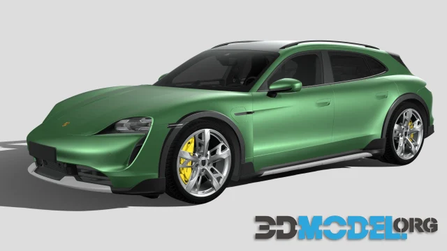 Porsche Taycan Turbo S Cross Turismo 2021 PBR
