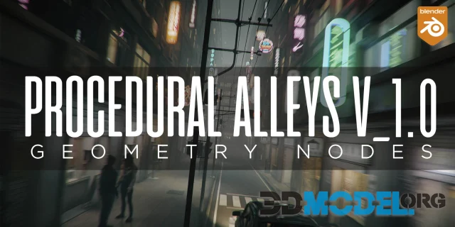 Blender – Procedural Alleys
