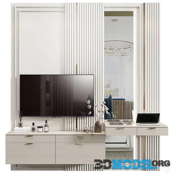 Room tv wall 11