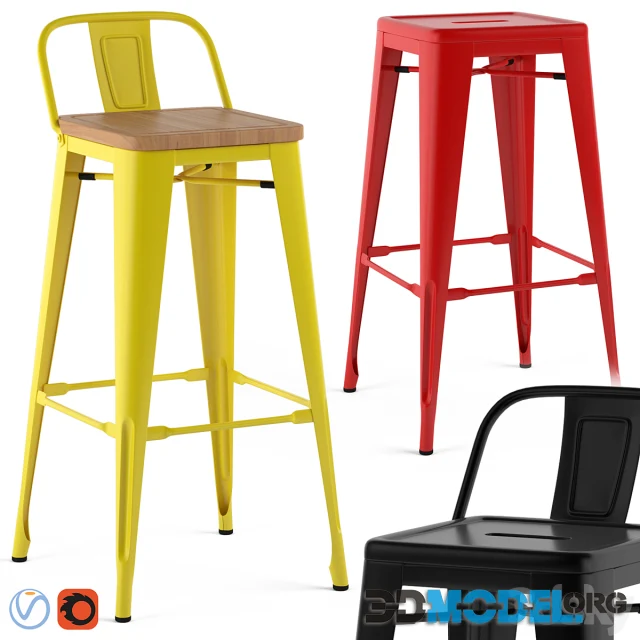 Tolix stools
