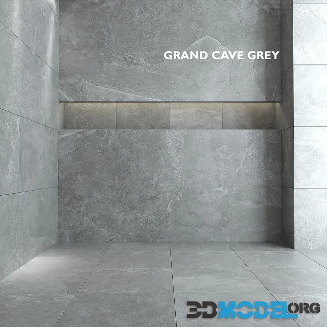 Tubadzin Monolith Grand Cave Gray