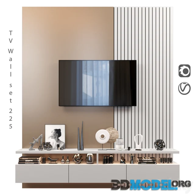 TV Wall Set 225