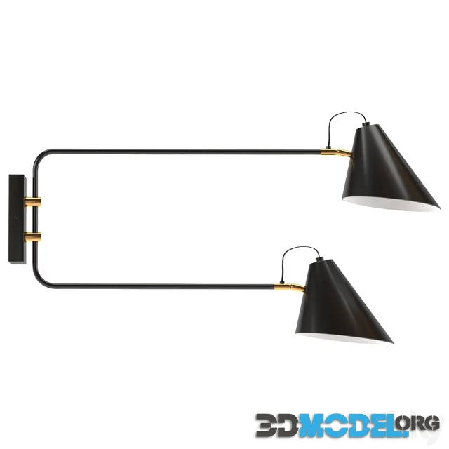 Wall lamp CLUB DOUBLE WALL by House Doctor