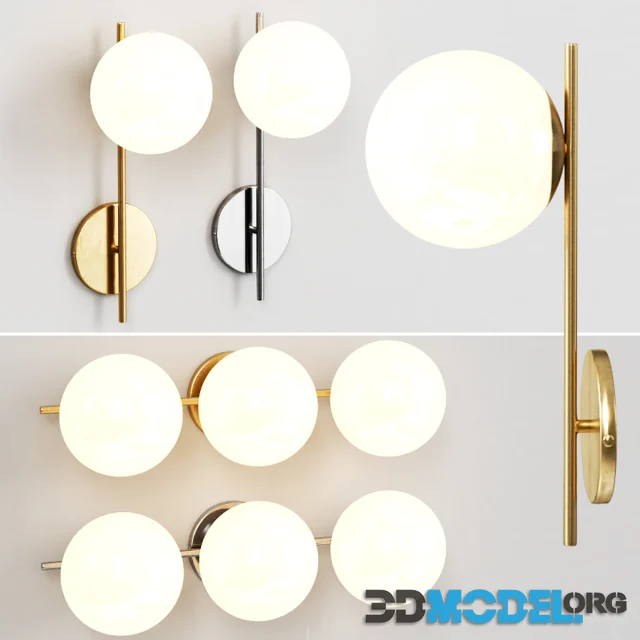 WEST ELM Sphere Sconce