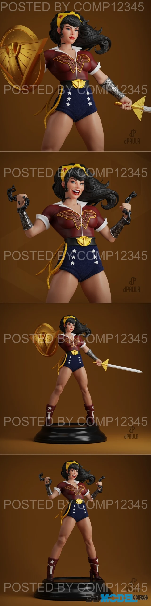 Wonder Woman Bombshell – Printable