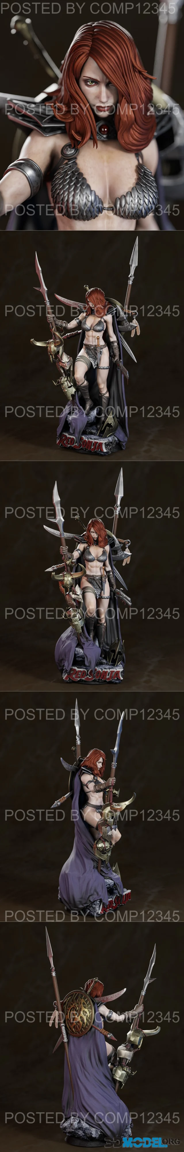 Red Sonja by Creative Geek MB – Printable