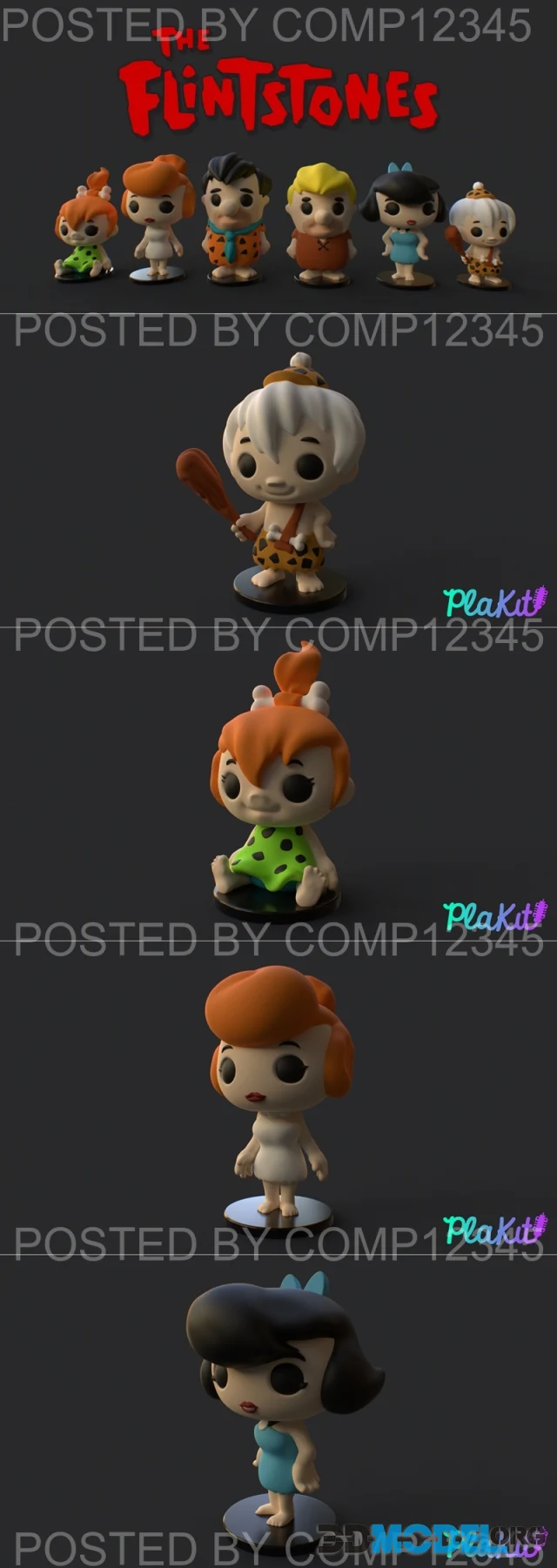 PlaKit - Flintstones – Printable