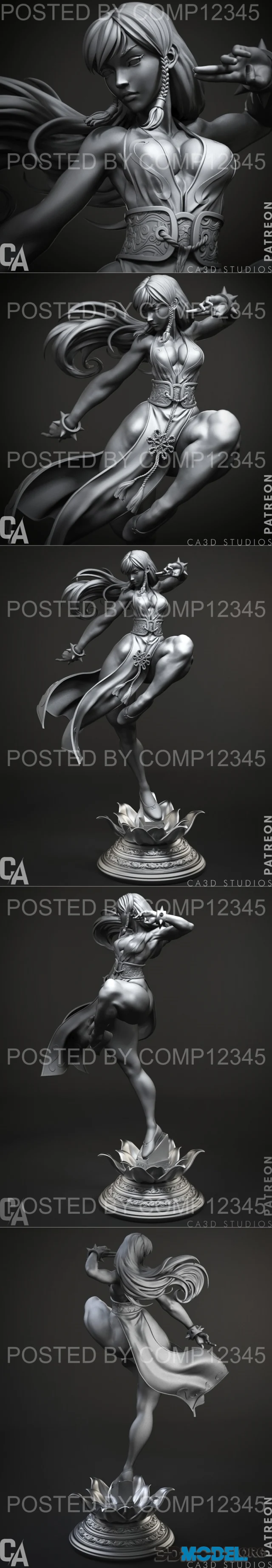 Ca 3d Studios - Chun-Li – Printable