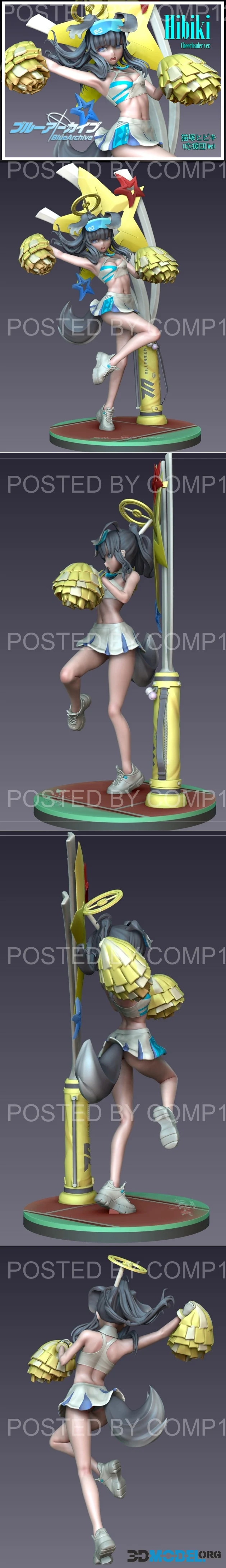Nekozuka Hibiki Cheerleader Version (Blue Archive) – Printable