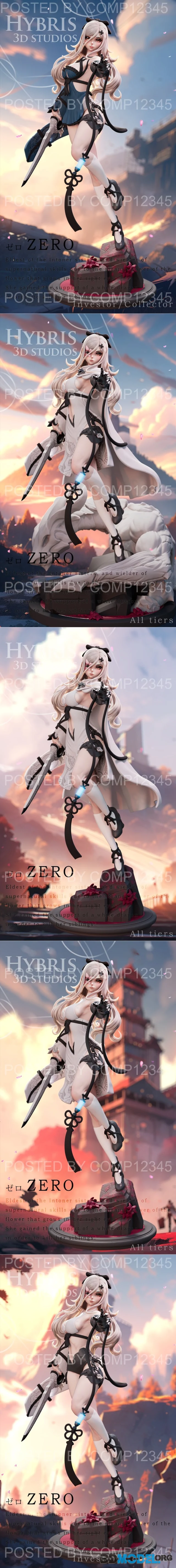 Zero - Drakengard 3 - Hybris Studios – Printable