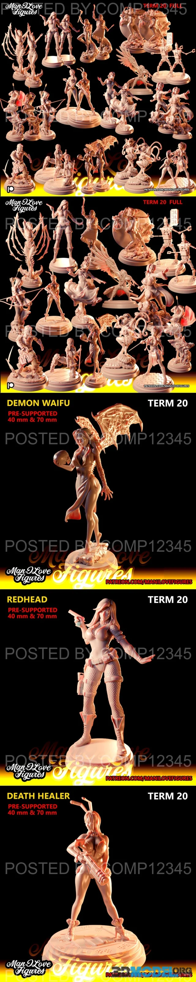 Man I Love Figures - Term 20 – Printable