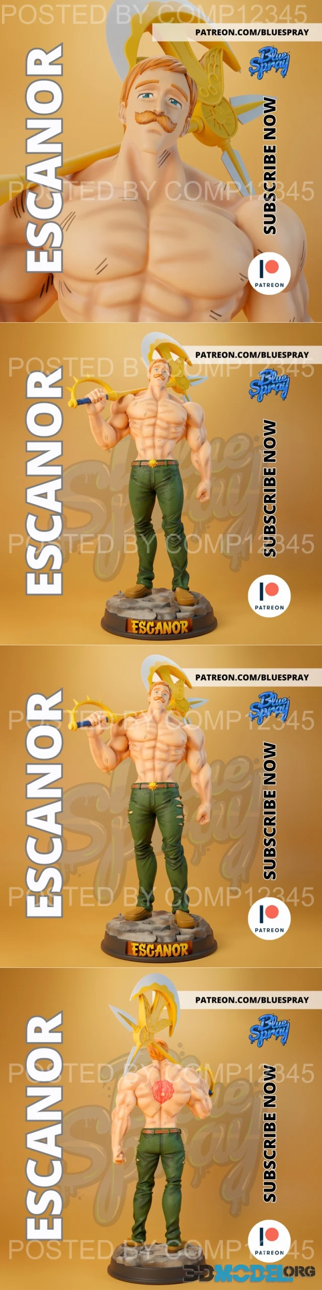 Escanor – Printable