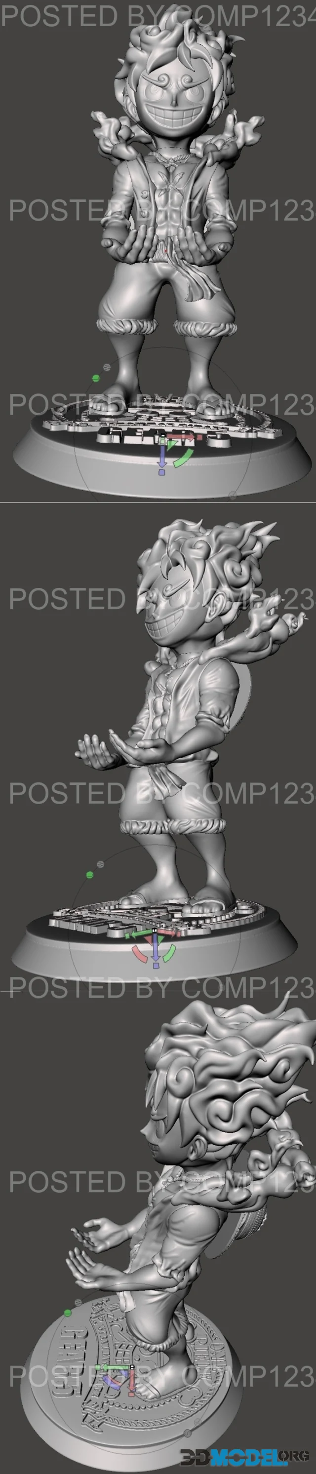 Soporte Luffy – Printable