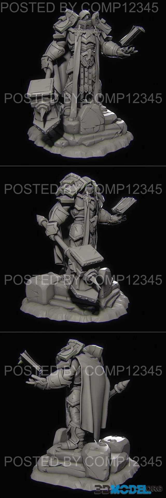 Stylized Paladin – Printable