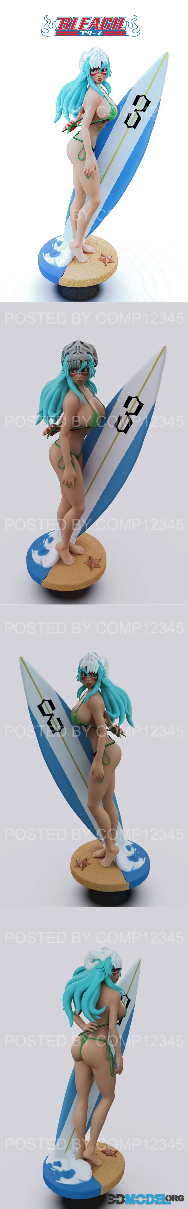 Bleach - Surfer Nelliel – Printable