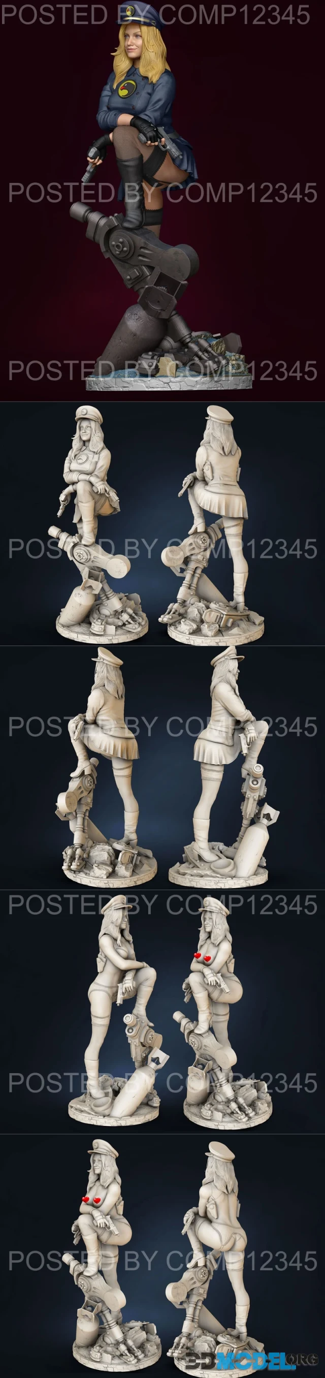 Lady Blackhawk DC – Printable