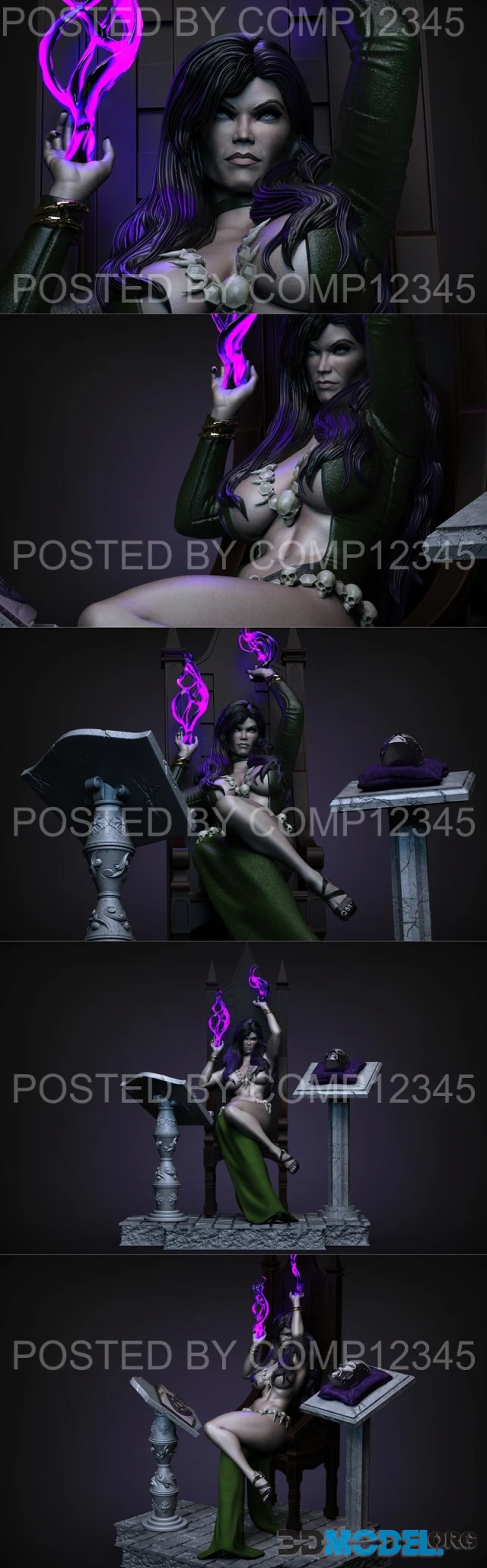 Marvel Comics Morgan Le Fay – Printable