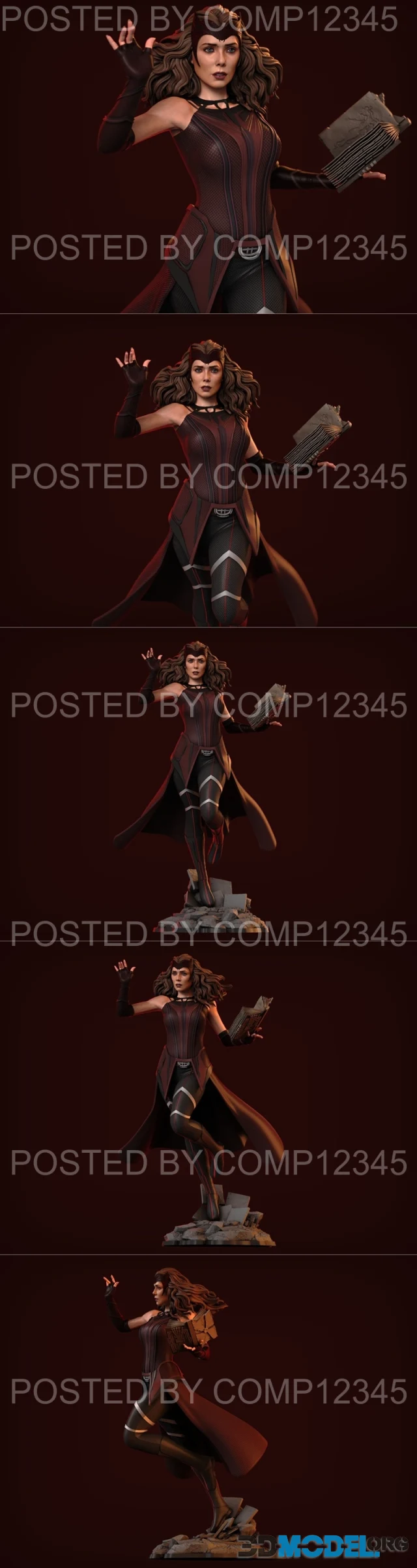 Scarlet Witch Movie Suit – Printable