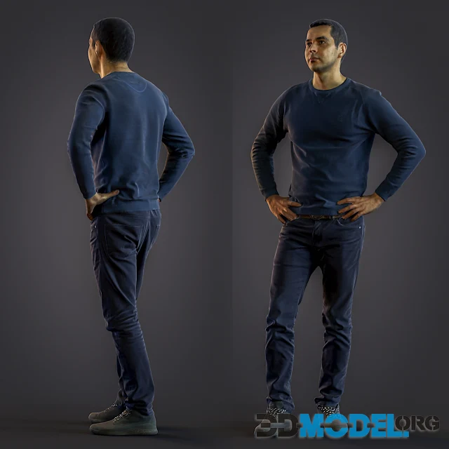 3d scan man 6