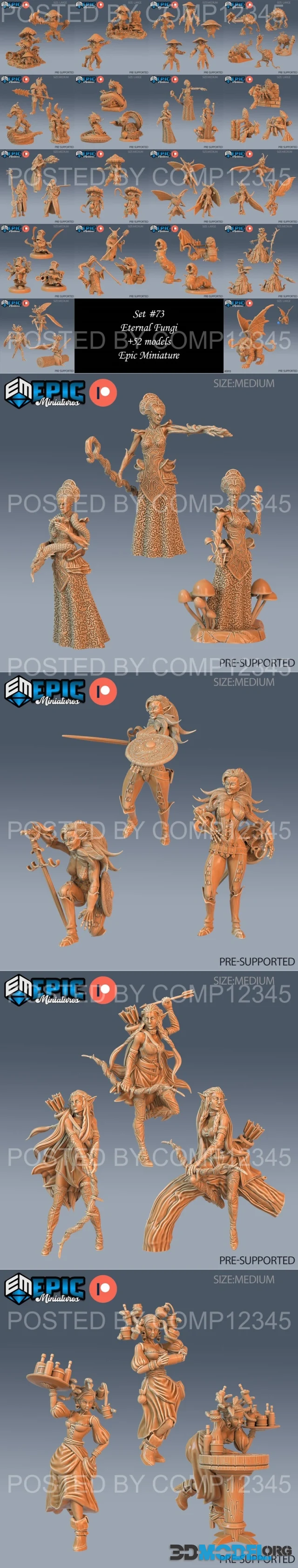 Epic Miniatures - Eternal Fungi – Printable
