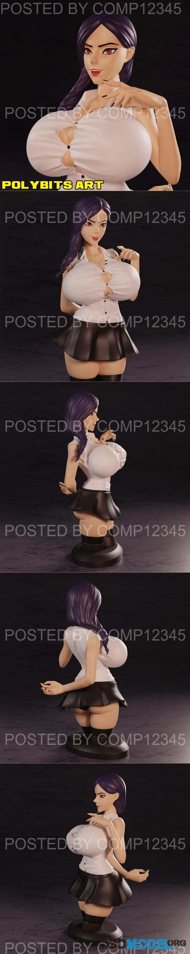 Polybits - Office Lady – Printable