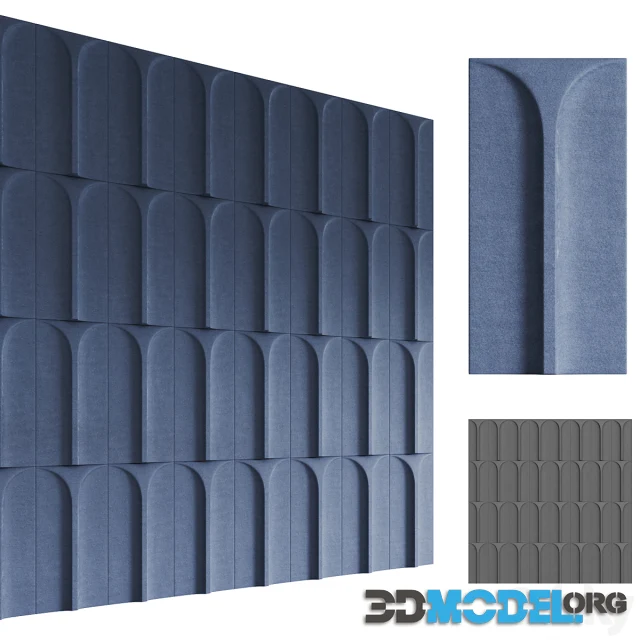 Arc Acoustic Wall Panel by Stone