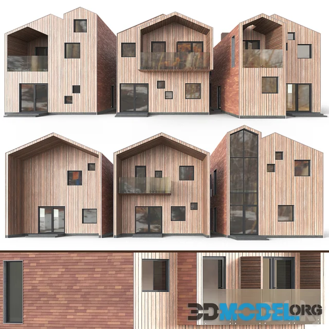 Barn houses set