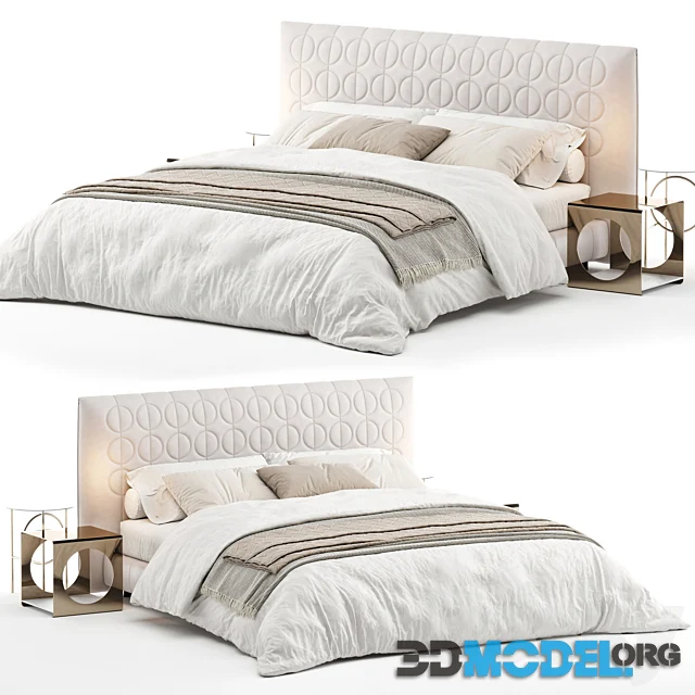 Bed minotti curtis