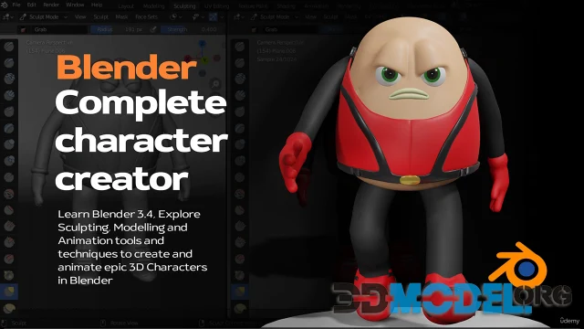 Blender Complete Character Creator