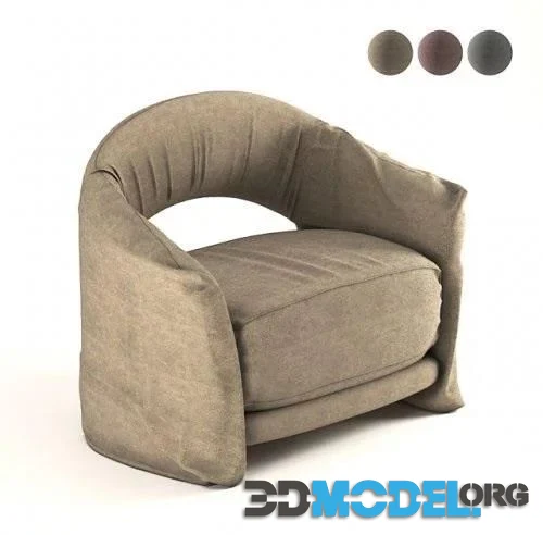 Brown Armchair