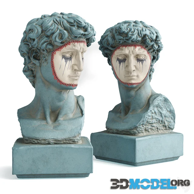 David Michelangelo Masked Bust