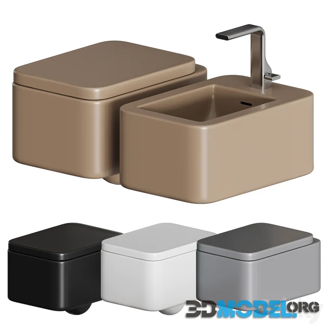 FLAMINIA NILE WALL MOUNTED WC