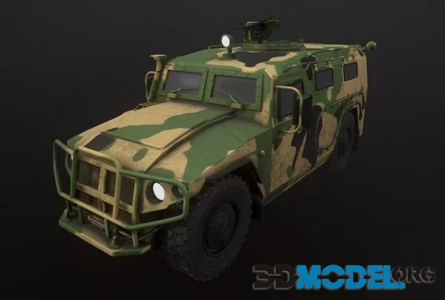 Gaz Tiger 2330 Car (PBR)