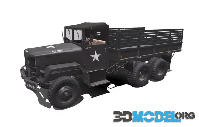 3D Model – M35 Cargo Truck (PBR)