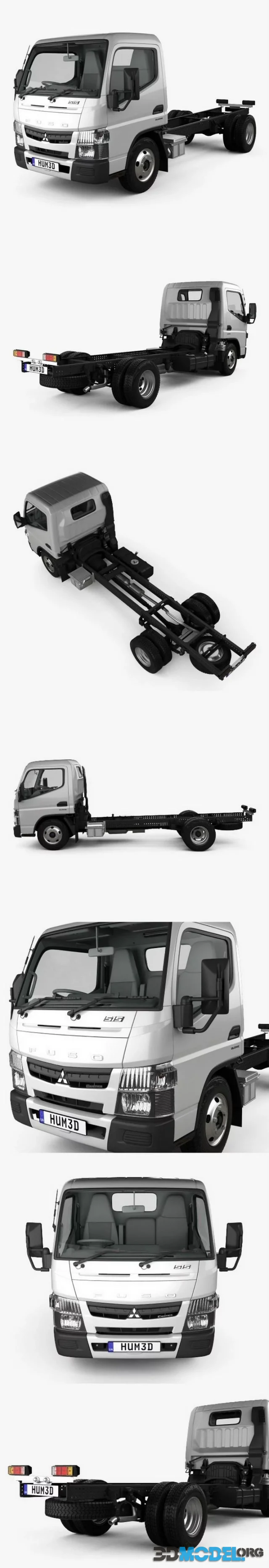 Mitsubishi Fuso Canter Super Low City Cab Chassis Truck with HQ interior 2019