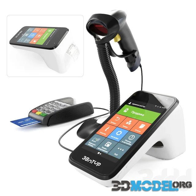 Online POS cash desk Evotor 7-3