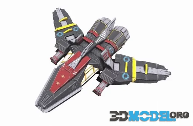 Sci-Fi Space Ship (PBR)