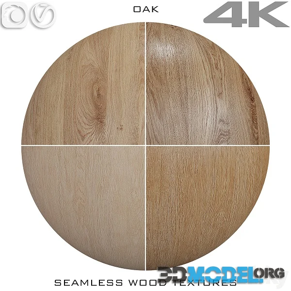 Seamless Wood Texture Oak N4