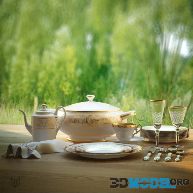 Set of Dishes