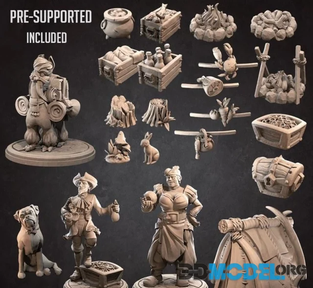 3D Model – Starter Pack