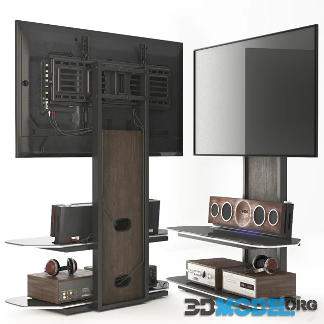 Television stand acoustics