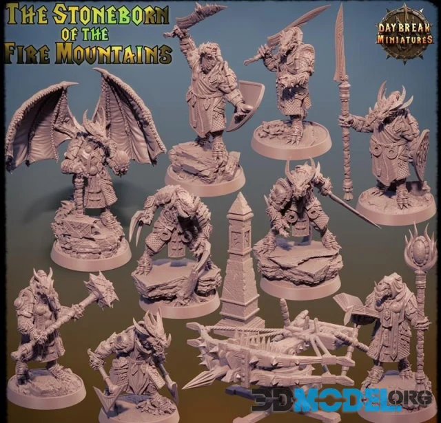 The Stoneborn of the Fire Mountains