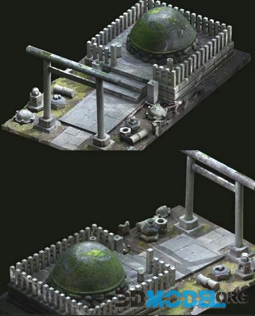 Tomb of the Count of Modern Japan (PBR)