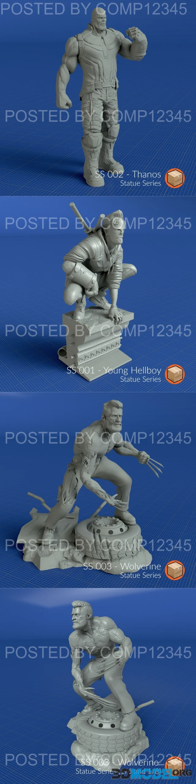 Statue Series (ss) – Printable